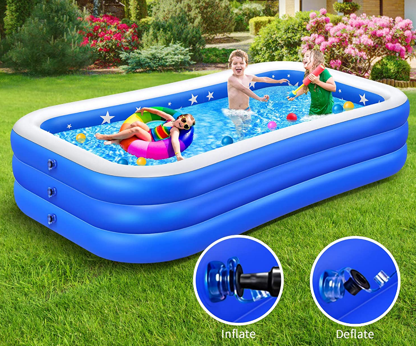 inflatable outdoor pool